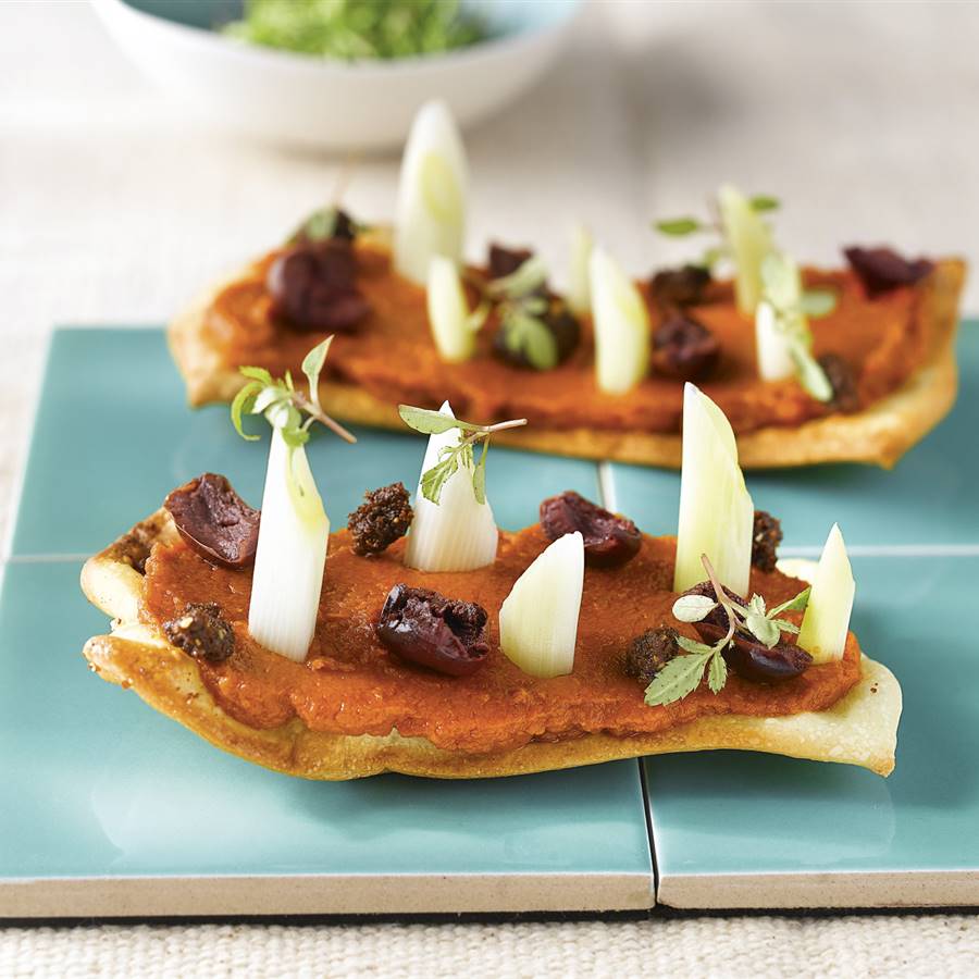 Tostada de puerros: una receta deliciosa para sorprender