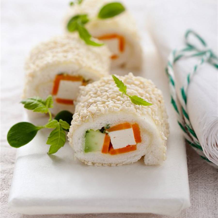 El sushi también puede ser vegano. ¡Déjate sorprender!