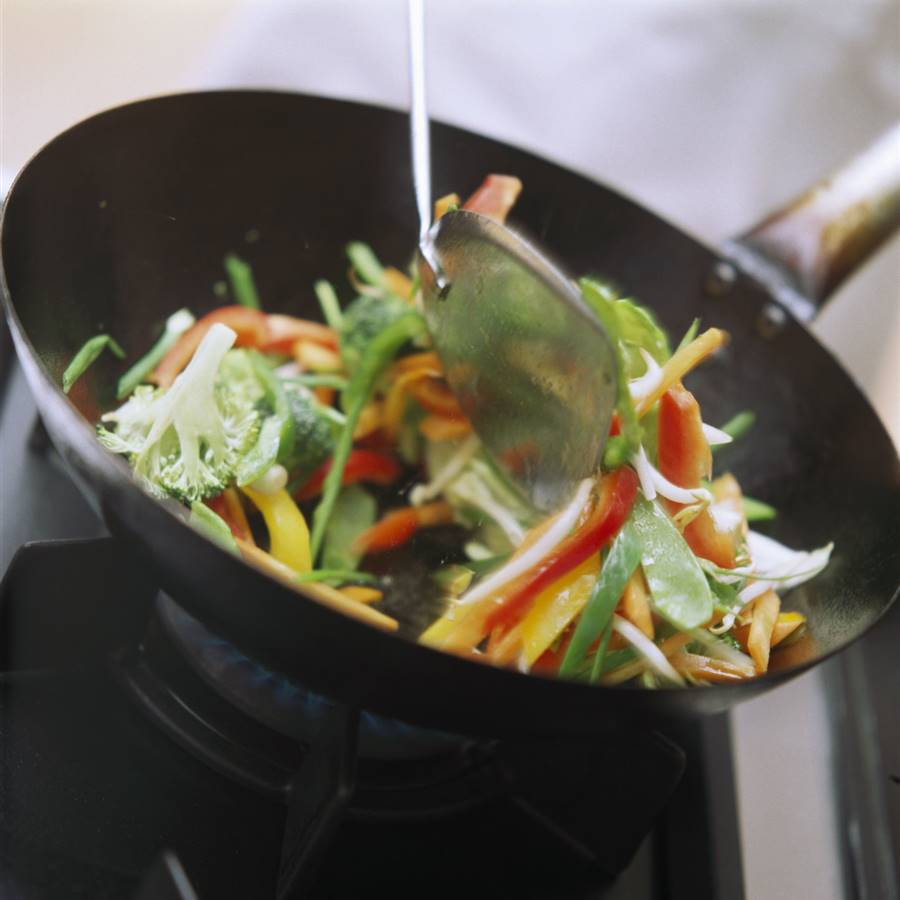 Consejos para cocinar hortalizas en el wok