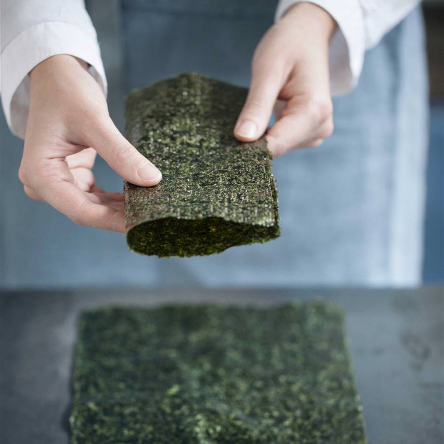 7 usos curiosos del alga nori en la cocina que no conocías