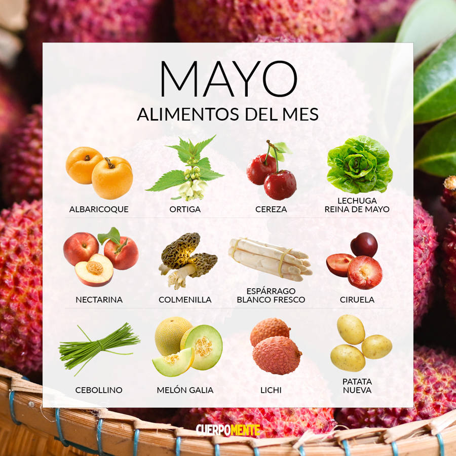 Calendario de temporada: qué frutas y verduras comer en mayo