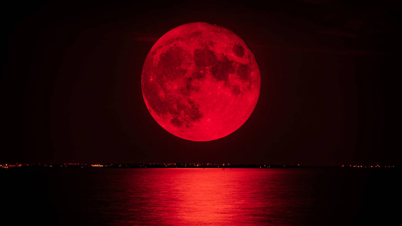 Luna de sangre o luna roja