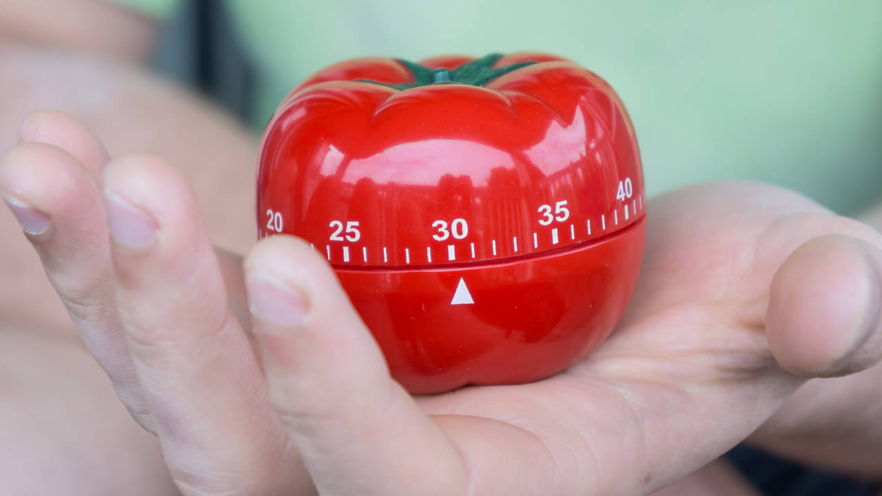 cronómetro cocina pomodoro