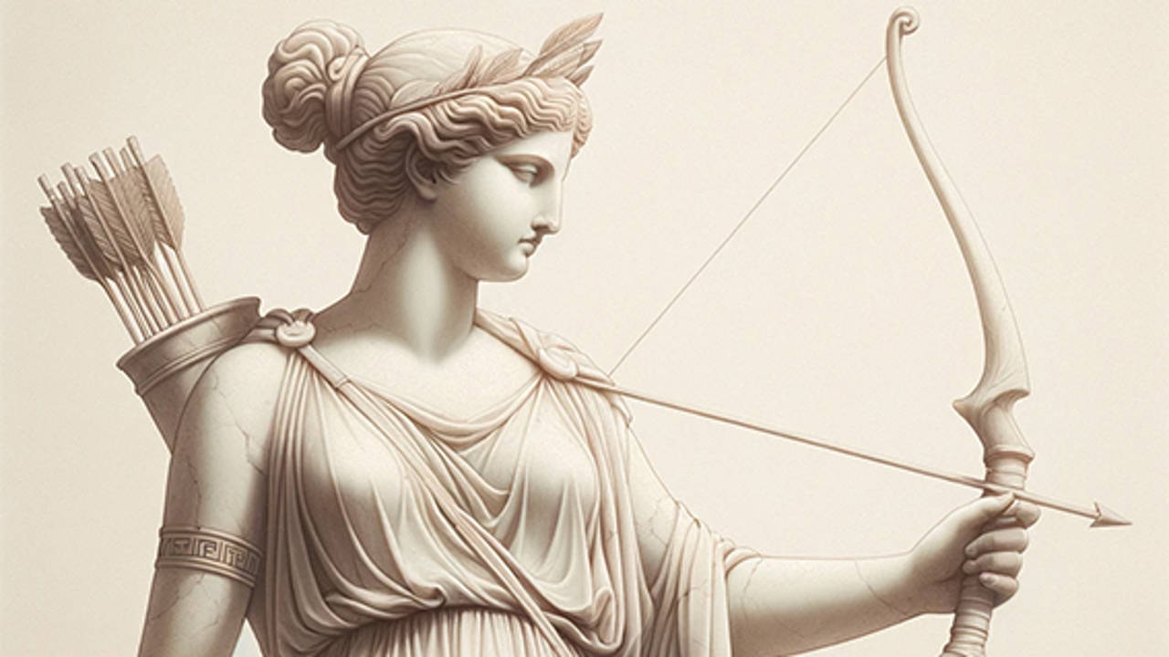 Artemisa o diosa Ártemis