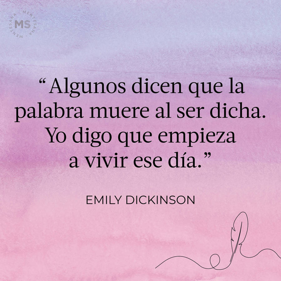 Emily Dickinson: 22 poemas sobre la vida con valores