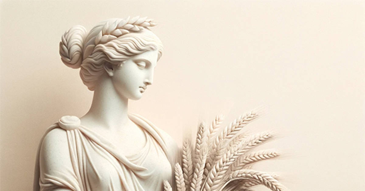 Deméter, diosa de la agricultura y la fertilidad