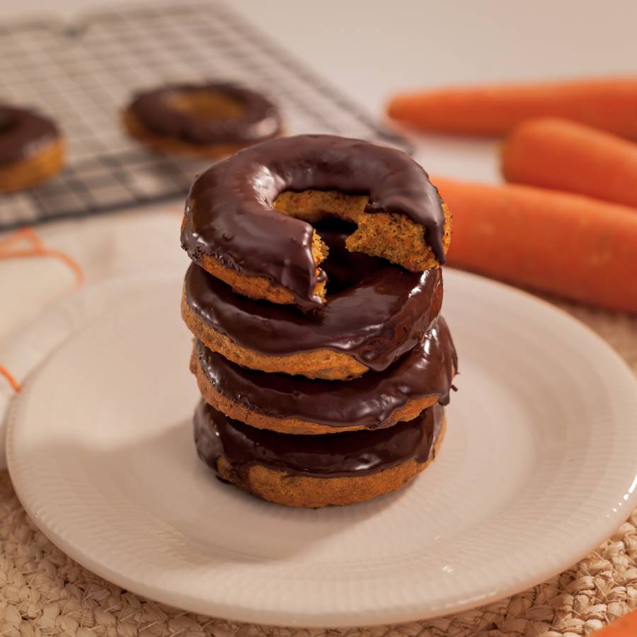 La receta de dónuts con chocolate sanos que puedes hacer en casa para desayunar