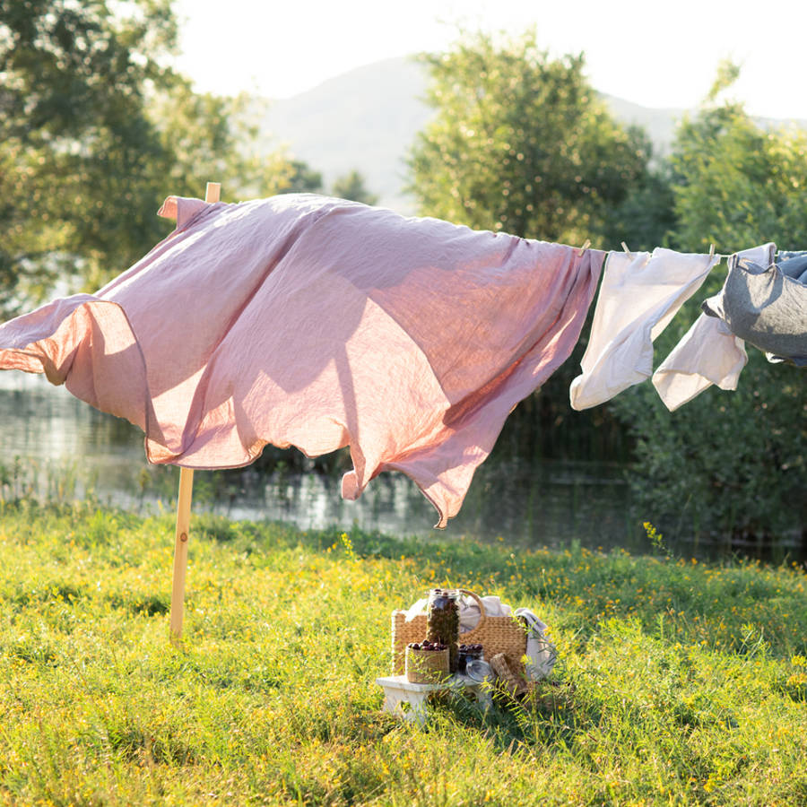 Ropa secándose al sol