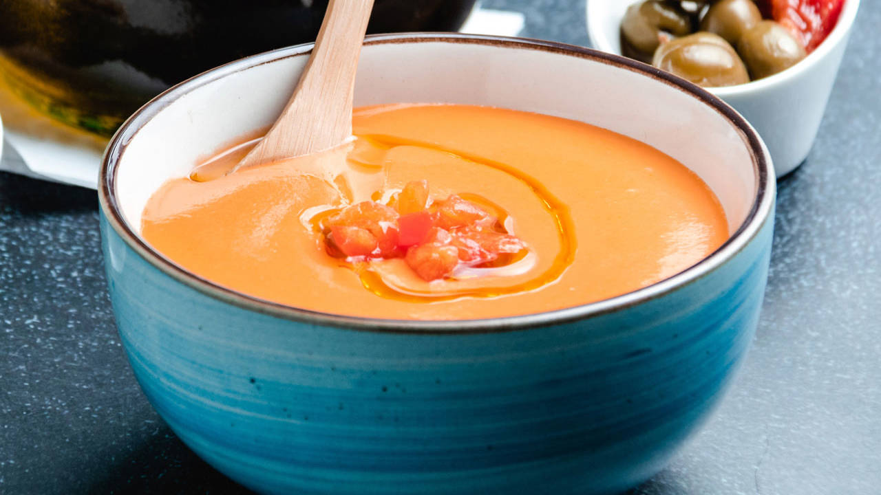 salmorejo sin pan