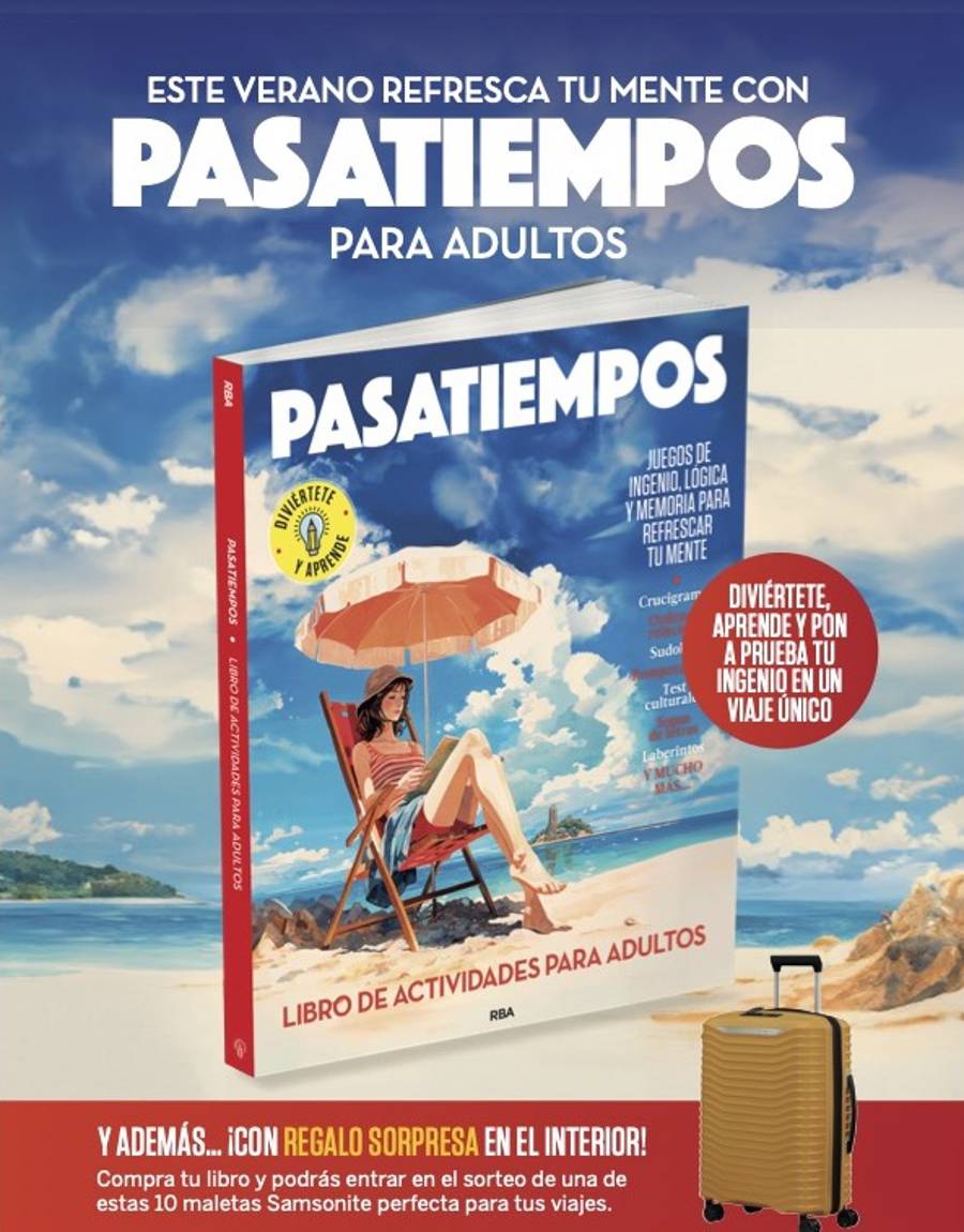 Libro pasatiempos RBA 2024