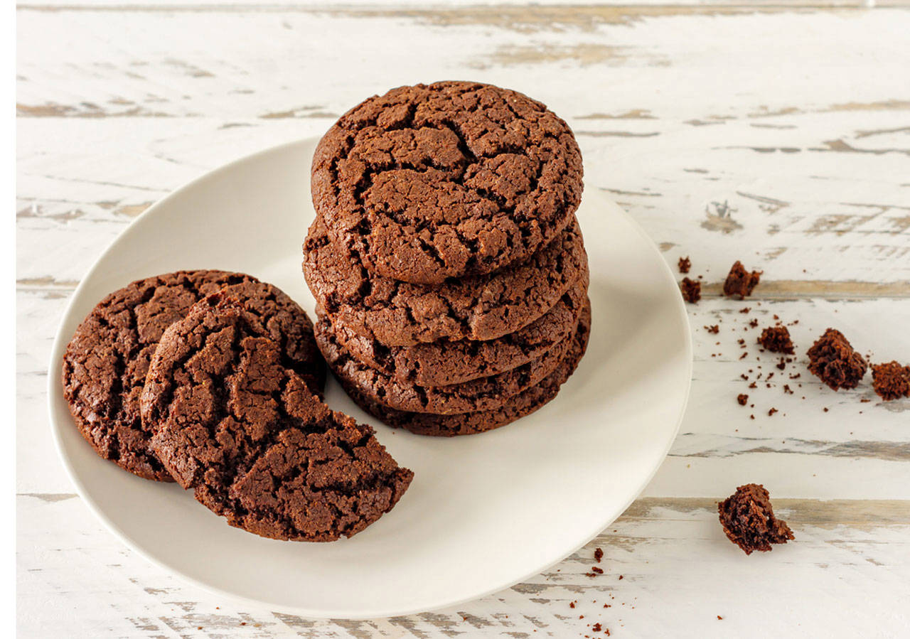 Galletas de castaña y chocolate