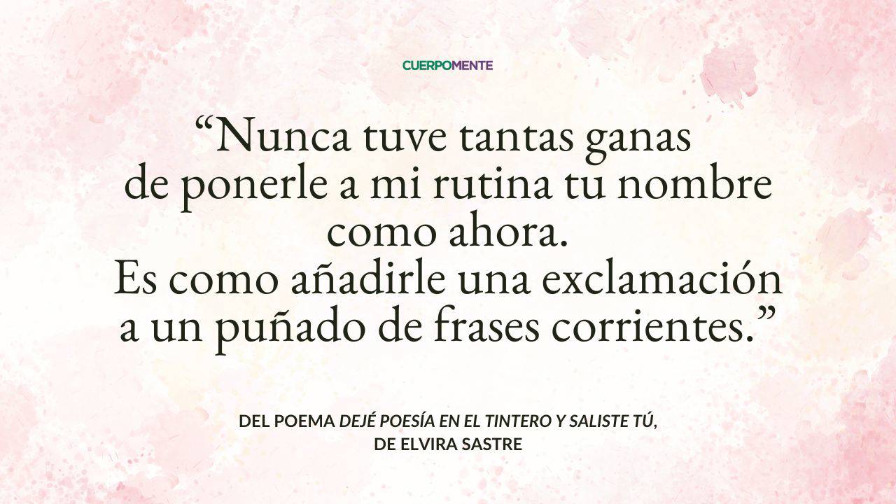 Deje´ poesi´a en el tintero   Poema de Elvira Sastre