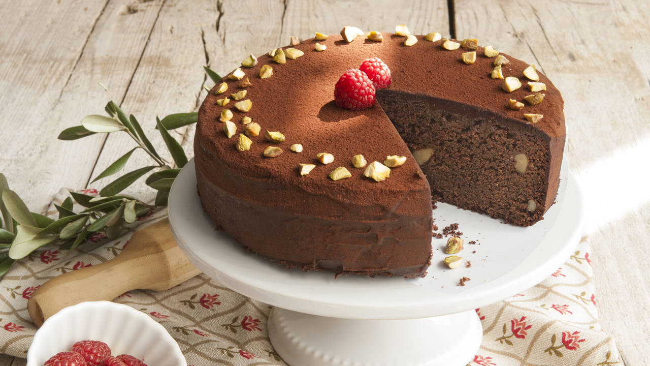 Tarta de chocolate sin gluten