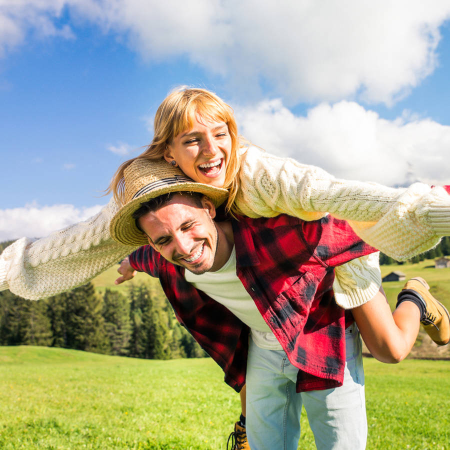 Pareja feliz