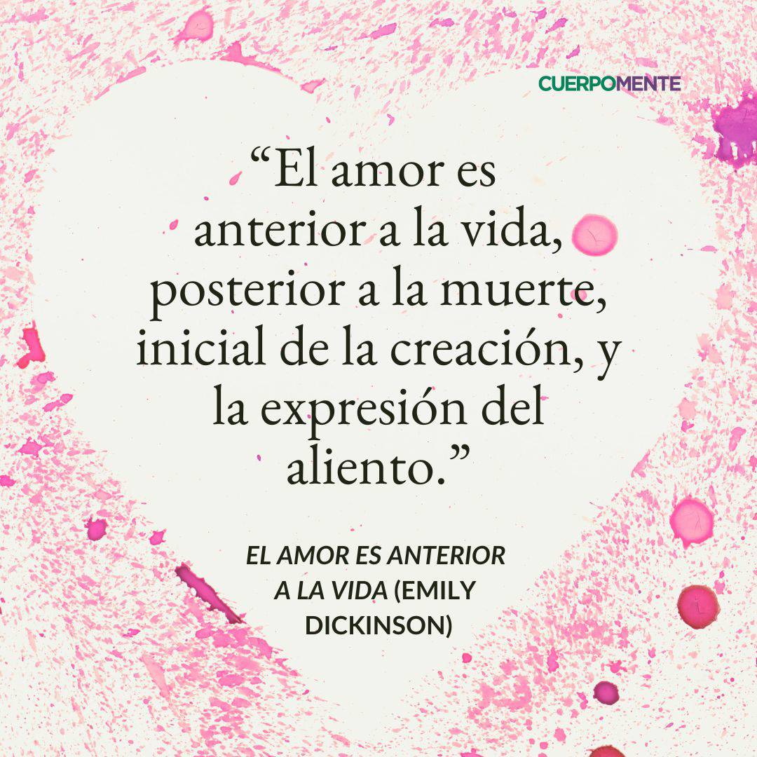 EL AMOR ES ANTERIOR A LA VIDA (POEMA DE EMILY DICKINSON)