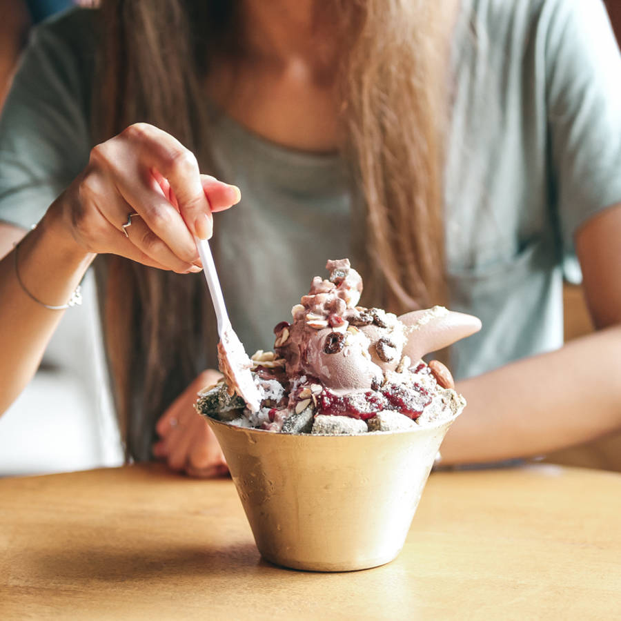 Cómo convertir el helado en el postre ideal de una cena proteica para adelgazar