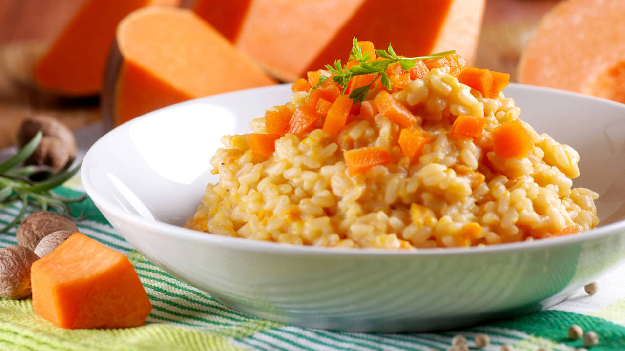 Arroz con calabaza