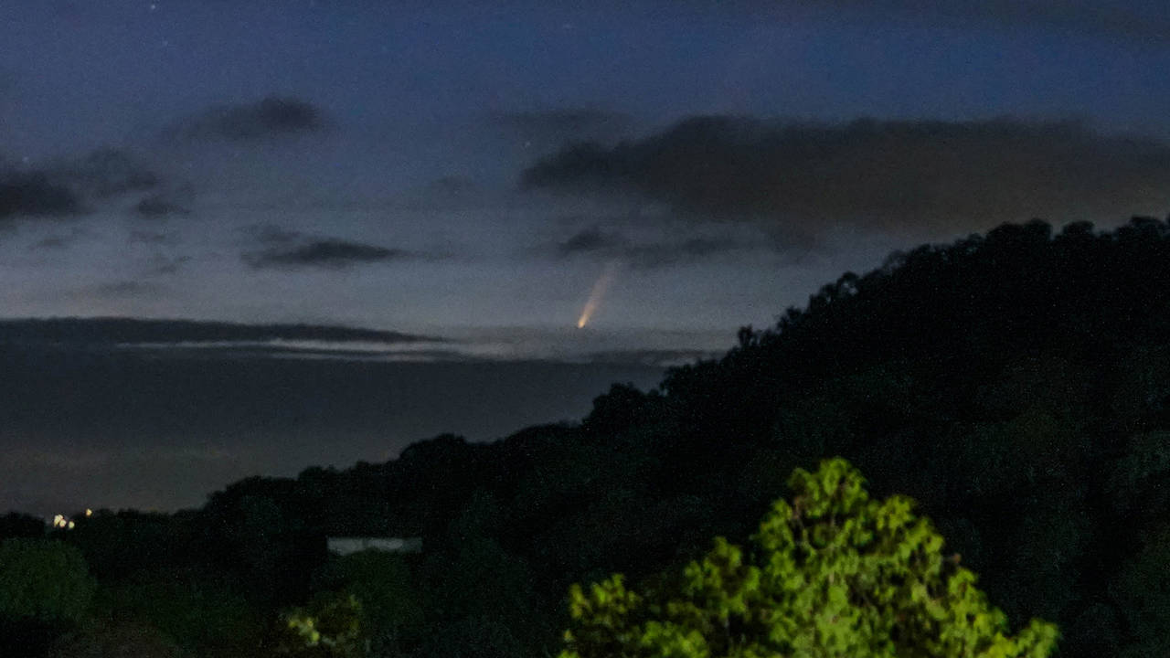 cometa del siglo Tsuchinshan atlas