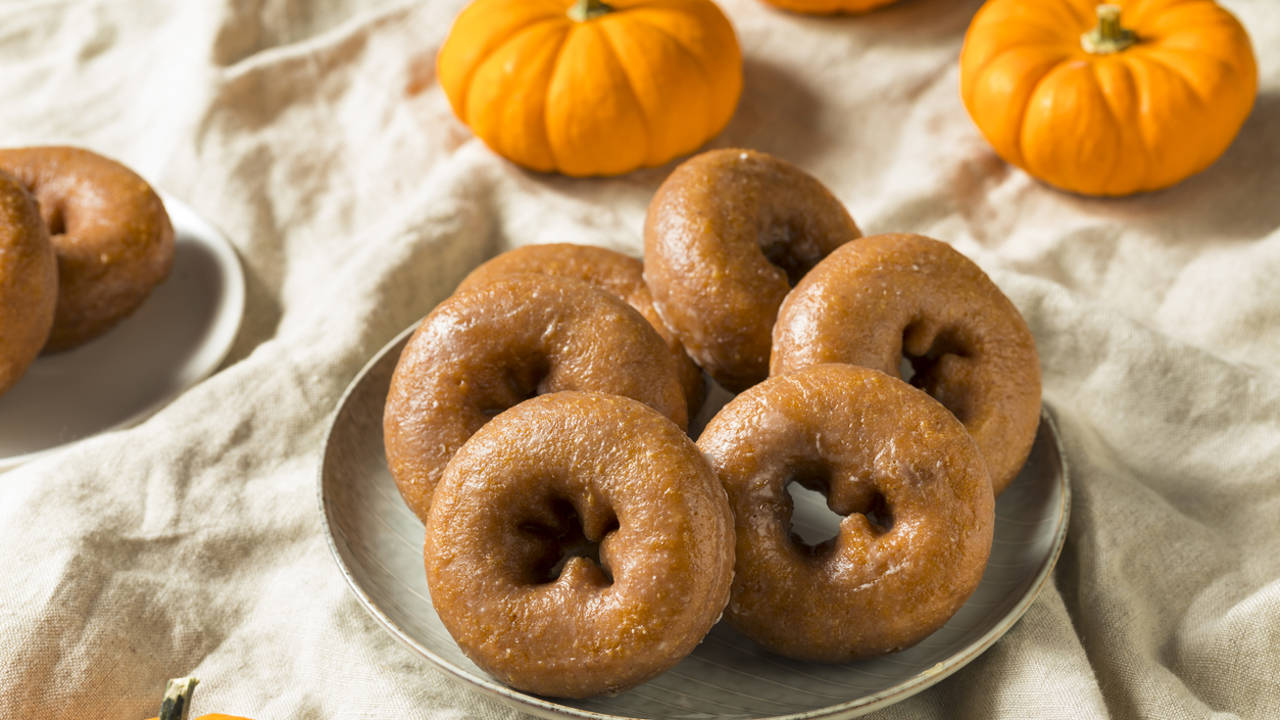 Donut de calabaza