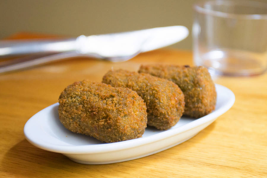 Croquetas de boletus