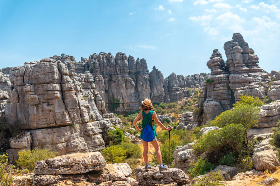 Parque Natural Torcal de Antequera (Málaga).