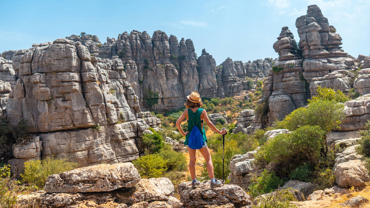 Parque Natural Torcal de Antequera (Málaga).