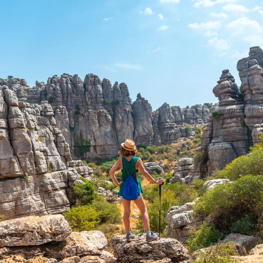 Parque Natural Torcal de Antequera (Málaga).