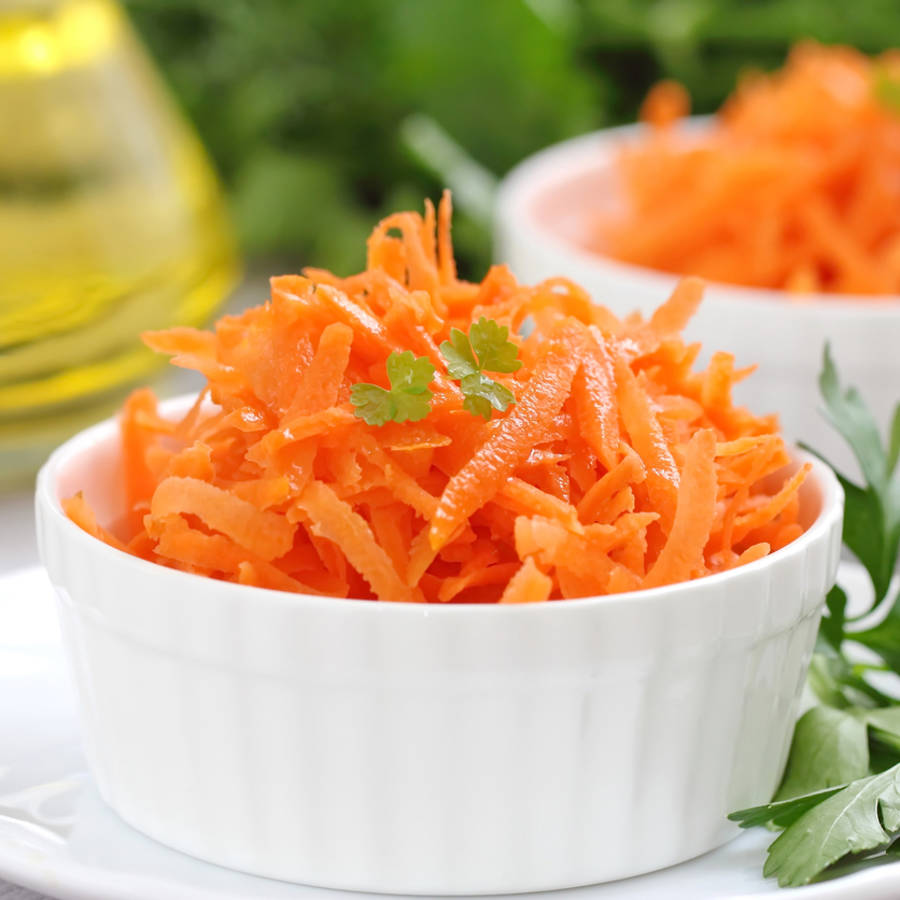 Con solo 2 zanahorias y esta vinagreta tengo una ensalada perfecta para cenar