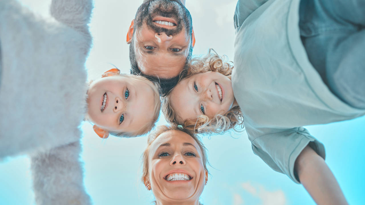 Familia feliz