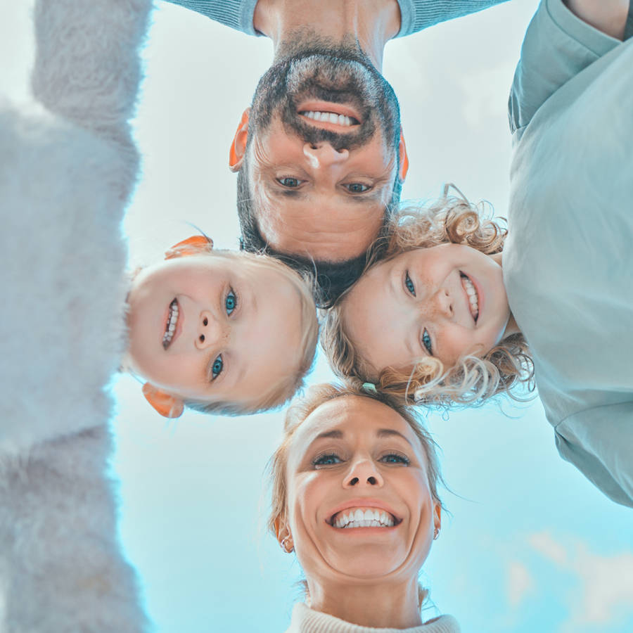 Familia feliz