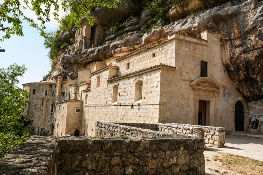 Monasterios Cenobitas Italia: Ermita de Santo Spirito en Maiella