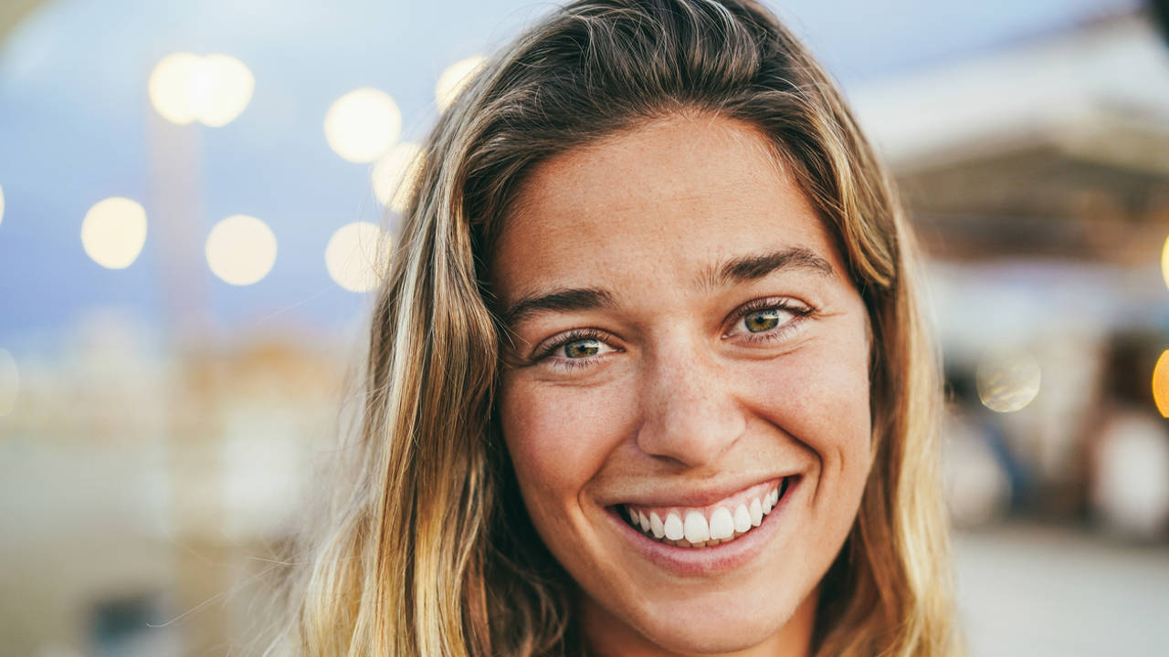 Mujer feliz