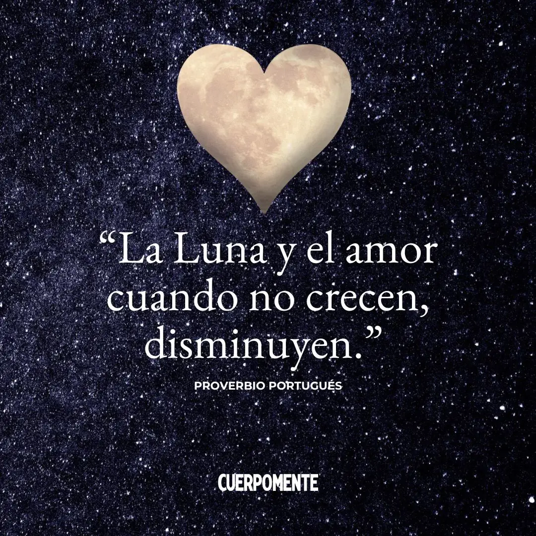 30 frases de la Luna para dedicar y enamorar