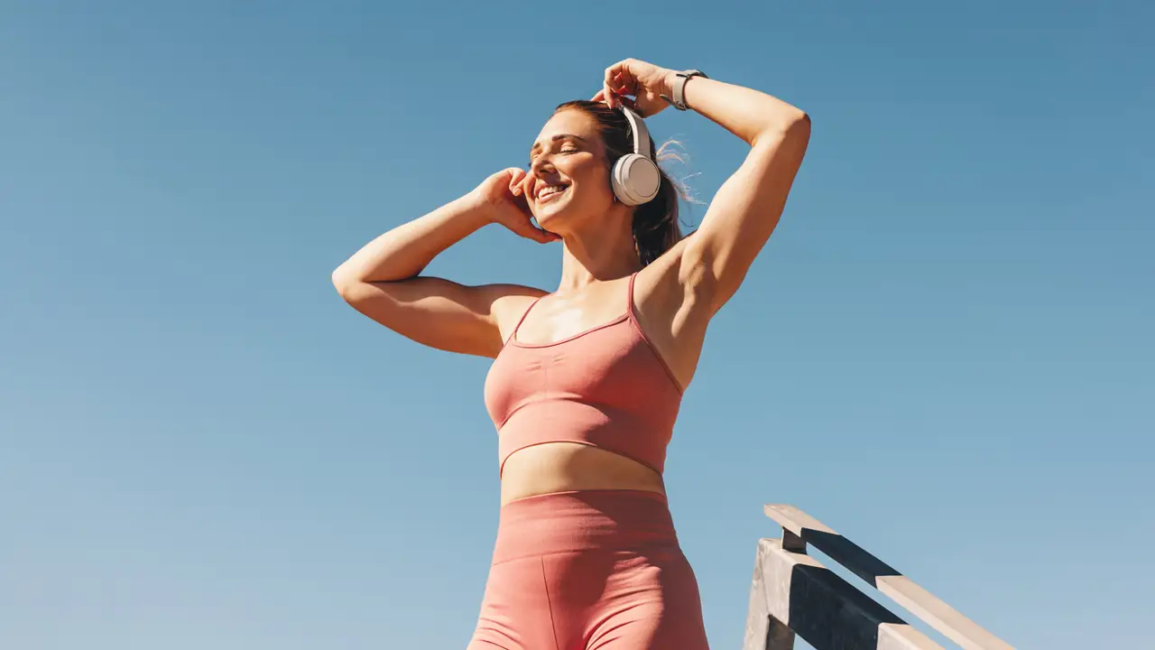 Mujer ejercicio aire libre