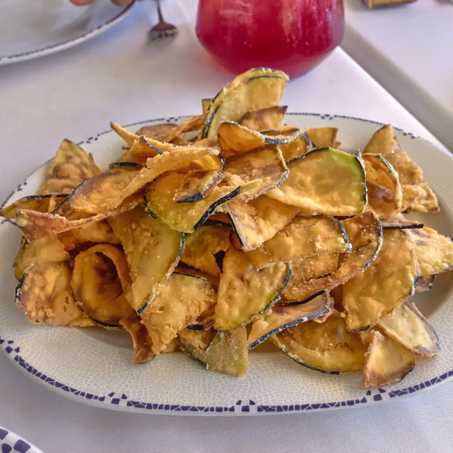 Berenjenas fritas