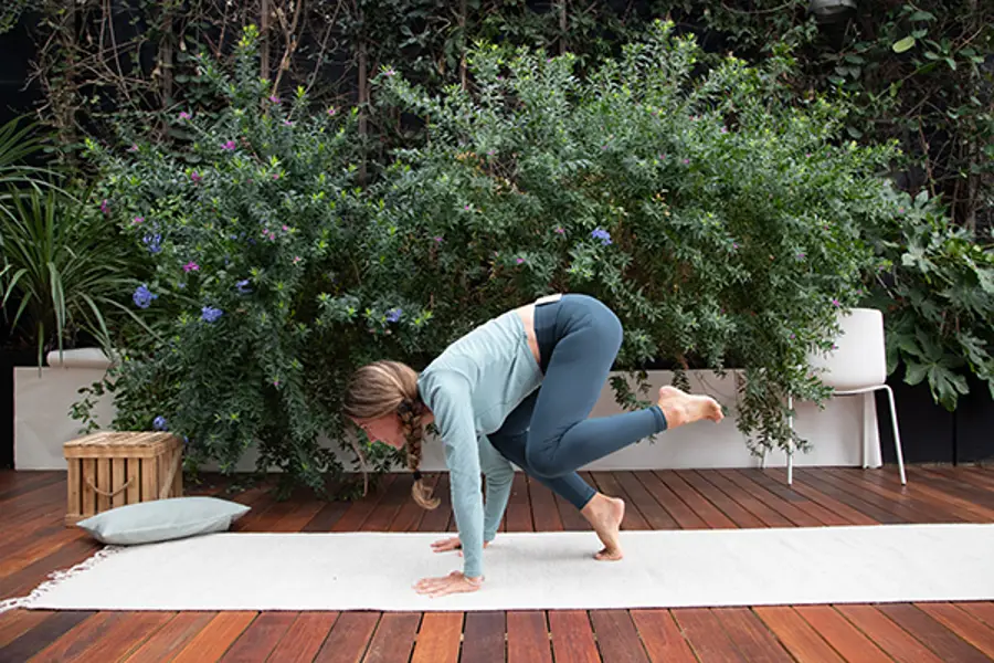 Yoga de la grulla