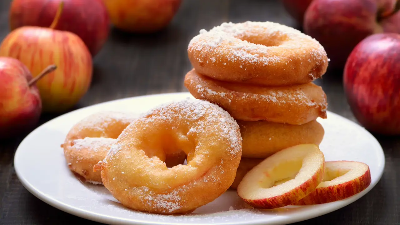 Rosquillas manzana