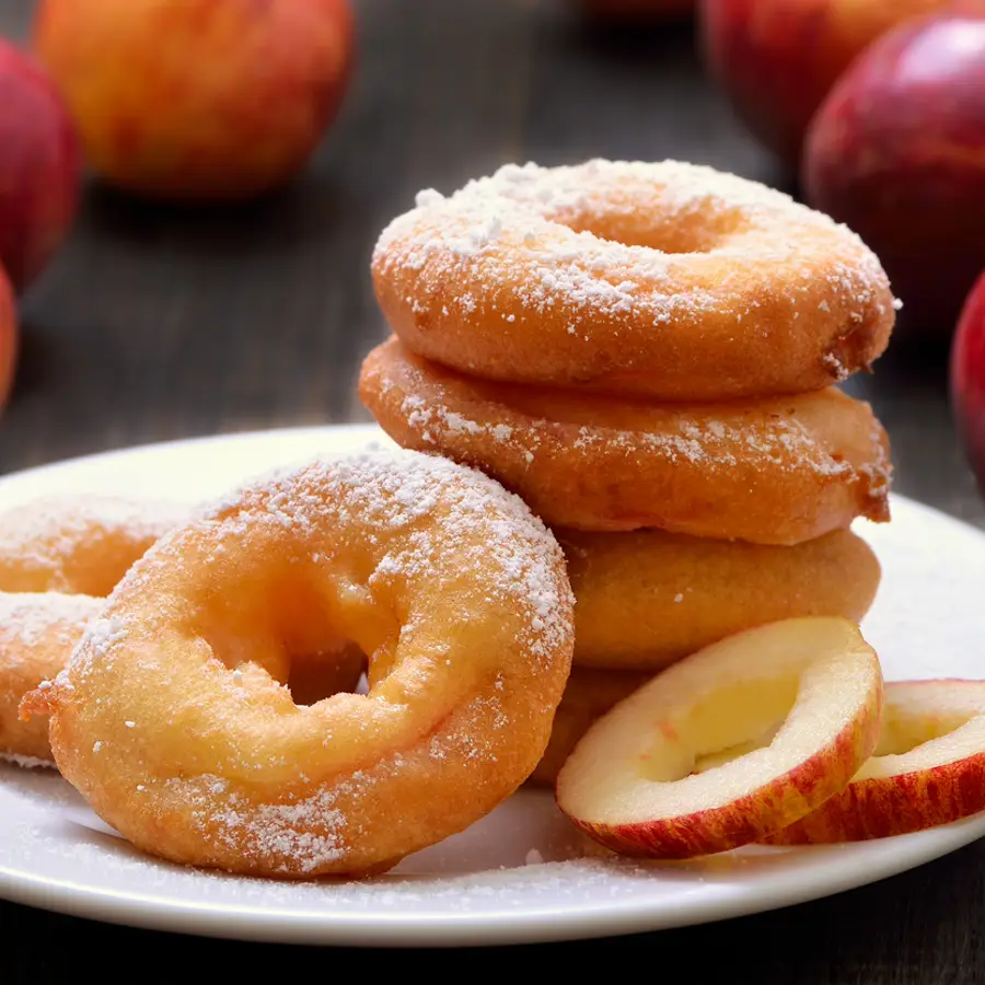 El donut de manzana y canela de apenas 68 calorías para hacer en casa rápido y fácil