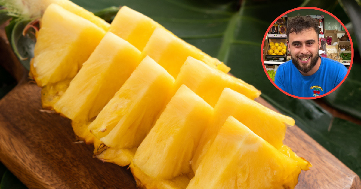 Cómo cortar la piña de forma fácil y rápida para que quede bien presentada