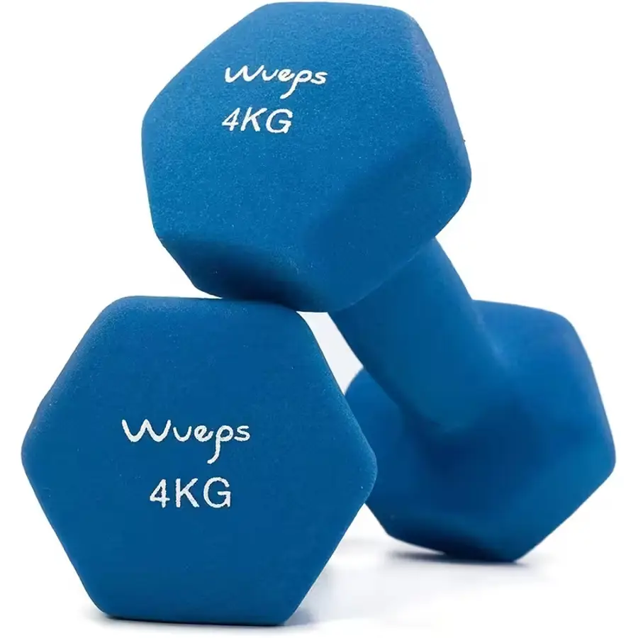 mancuernas de neopreno wueps 4kg