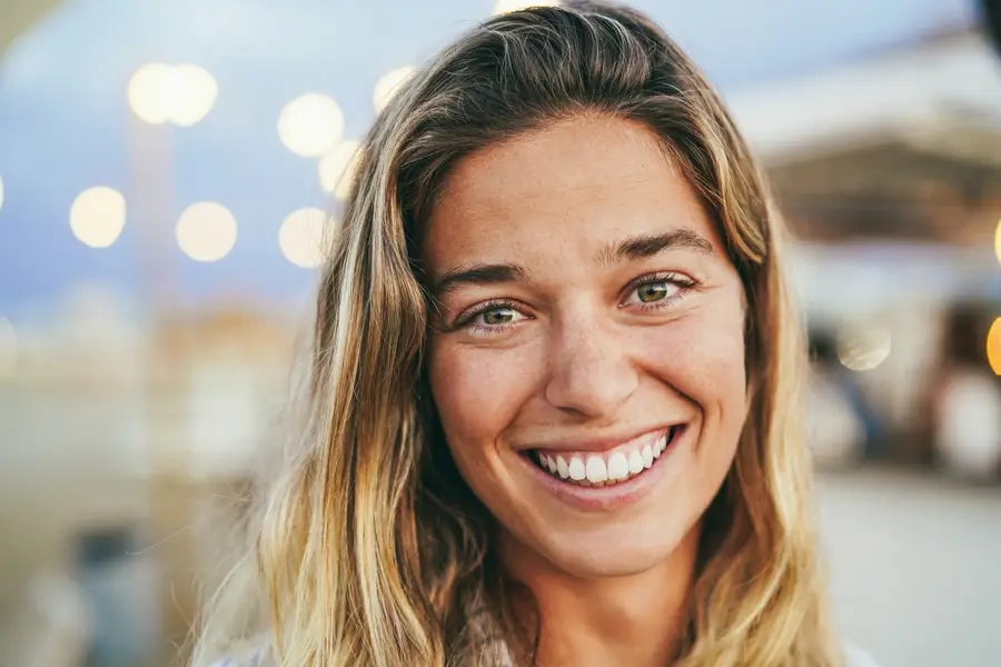 Mujer feliz