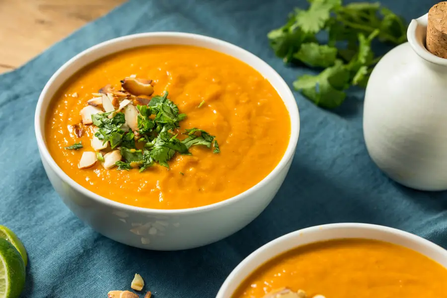 cremas verduras con proteínas