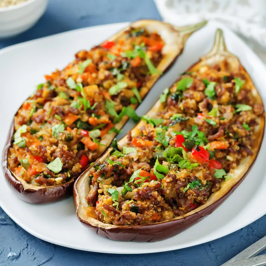 Berenjenas rellenas de atún: un plato único, fácil y delicioso