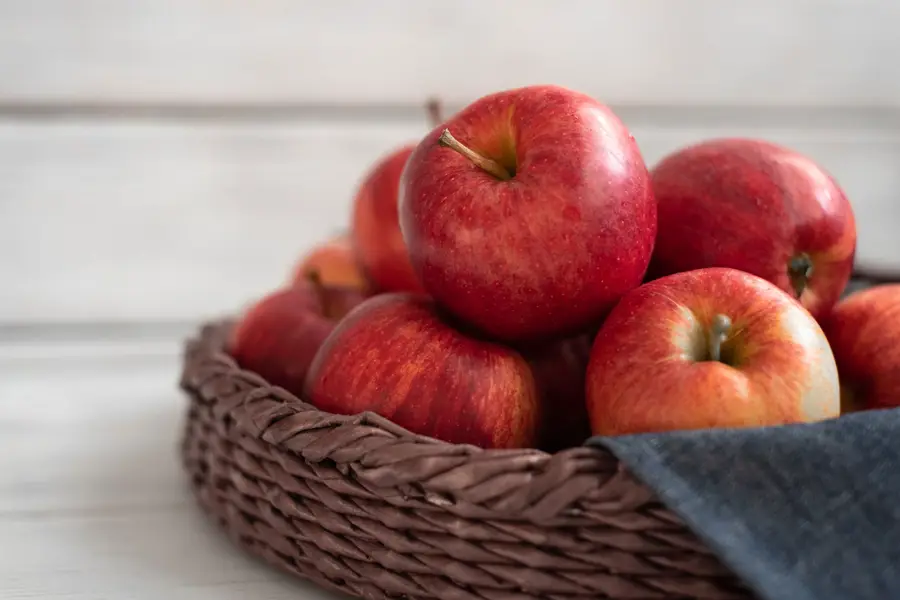 frutas enero manzana