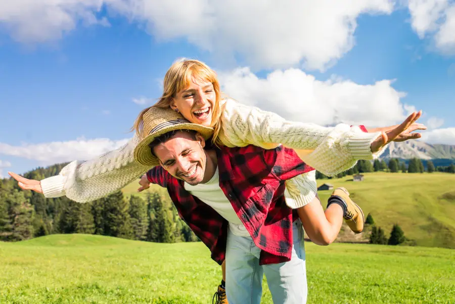 Pareja feliz