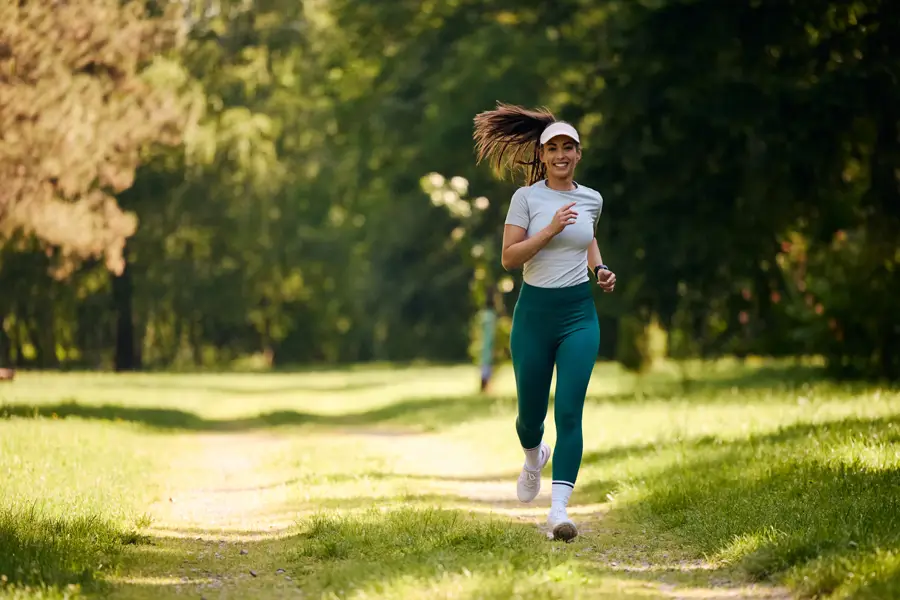 Mujer corriendo