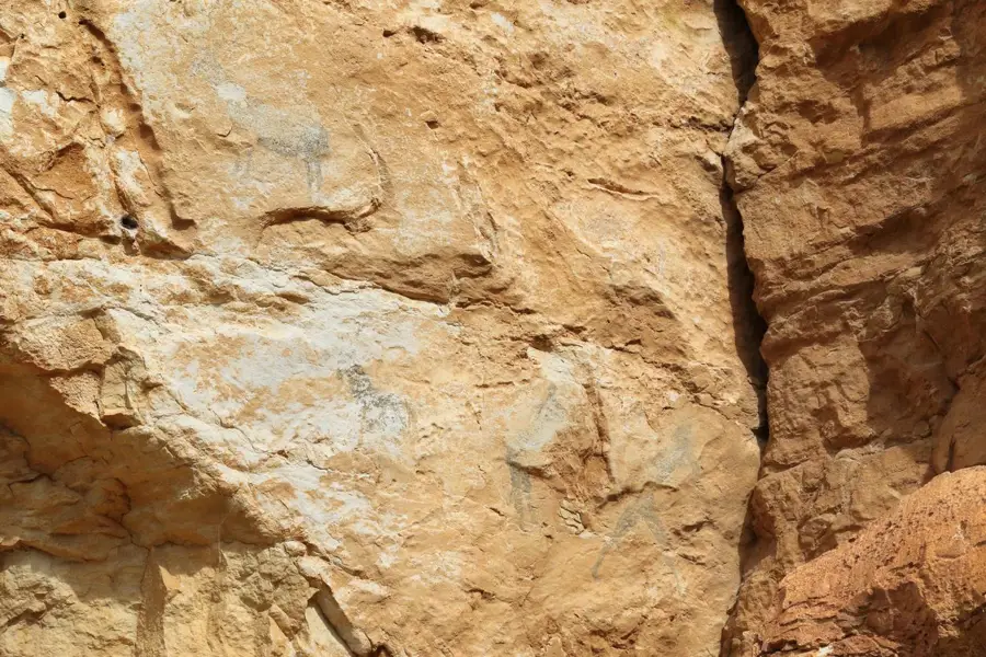 Pinturas rupestres de Roca Benedí en Jaraba (Aragón)