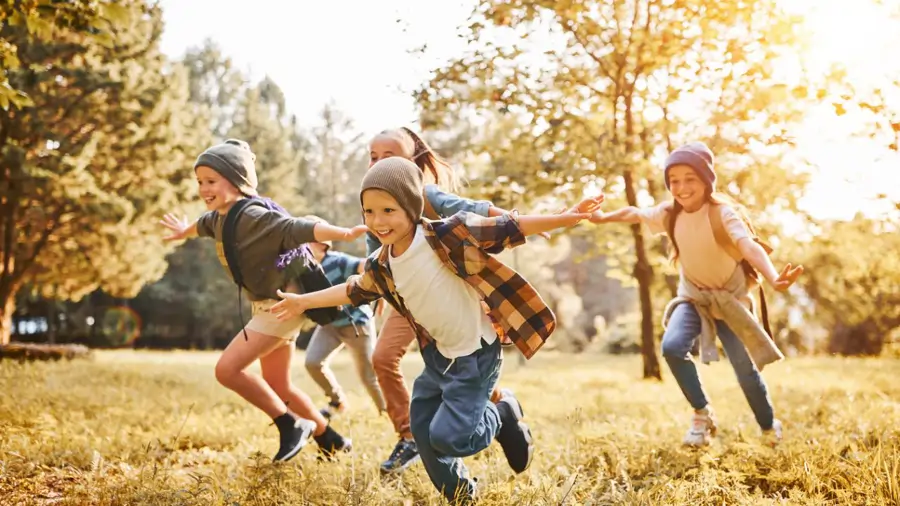 Niños jugando