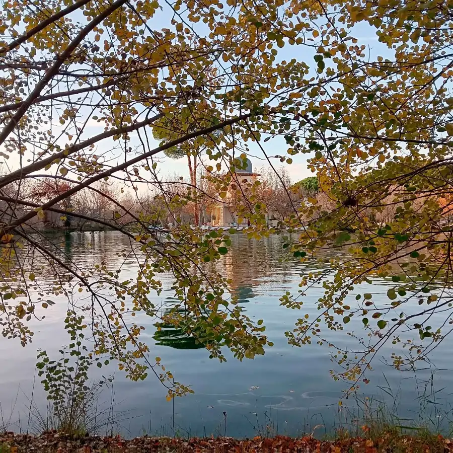 Lago termal de Alhama de Aragón