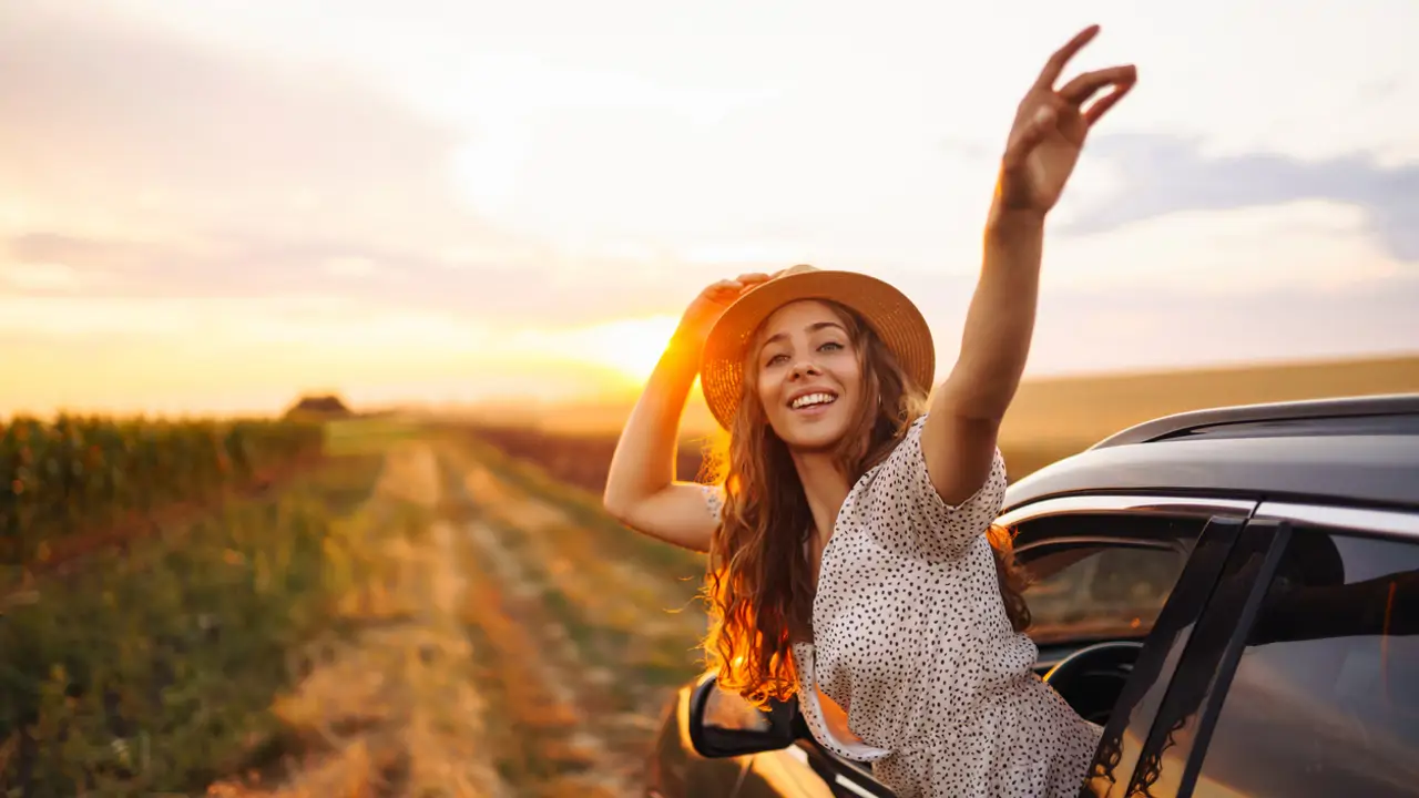 Mujer feliz 